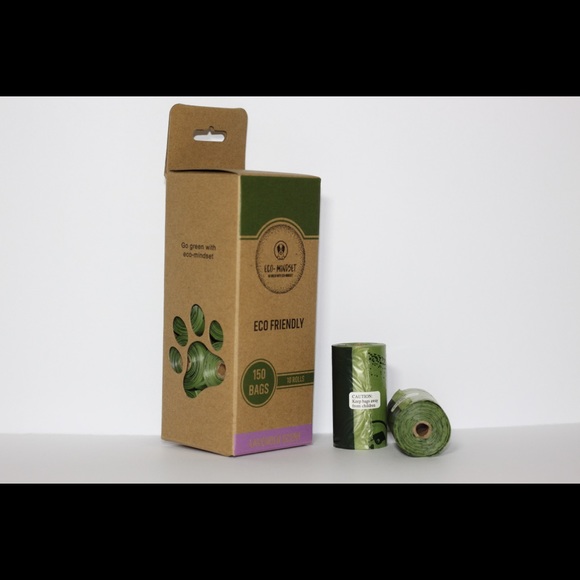 Dog poop bags  Earth friendly 150 dog poop bags per box 
Bag size: 9*13 inches - Picture 3 of 7